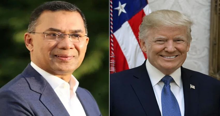 তারেক রহমানের সঙ্গে সাক্ষাতের প্রত্যাশা ট্রাম্পের