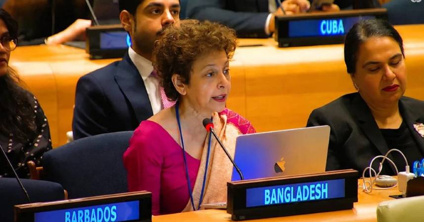 টেকসই শান্তির জন্য ন্যায়বিচার ও সমতা নিশ্চিত করা জরুরি: আইরিন খান
