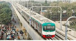 ঢাবি এলাকায় মেট্রোরেলের তারে কাপড়, ৪০ মিনিট বন্ধ ছিল চলাচল