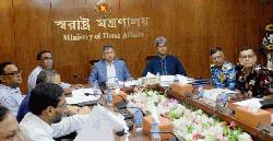 নির্দিষ্ট সময়ের মধ্যে কাজ শেষ করার নির্দেশ স্বরাষ্ট্রমন্ত্রীর