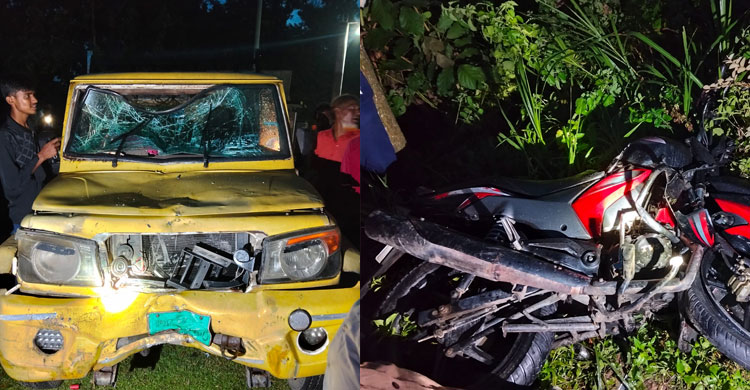 নীলফামারীতে পিকআপ-মোটরসাইকেল সংঘর্ষে দম্পতির মৃত্যু