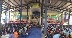 রাঙামাটিতে নানা আয়োজনে মধু পূর্ণিমা উদযাপন