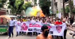 ধানমন্ডিতে ঝটিকা মিছিল ও ককটেল বিস্ফোরণ, আটক ৪