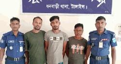 ধনবাড়ীতে মাদক ও চোরাইমাল উদ্ধার, গ্রেপ্তার ৫