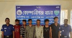 নোয়াখালীতে কিশোর গ্যাংবিরোধী অভিযানে আটক ১০৪