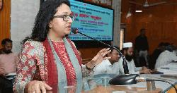 উন্নয়ন ও সুশাসনের প্রশ্নে কোনো আপস করা হবে না : প্রতিমন্ত্রী পুতুল